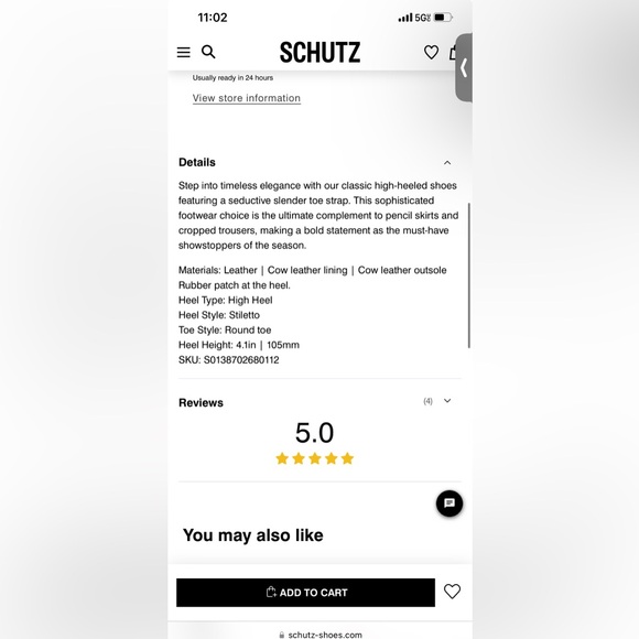 SCHUTZ Cadey Lee Nude / Tan Sandal Heel sz 5.5 - Picture 15 of 15